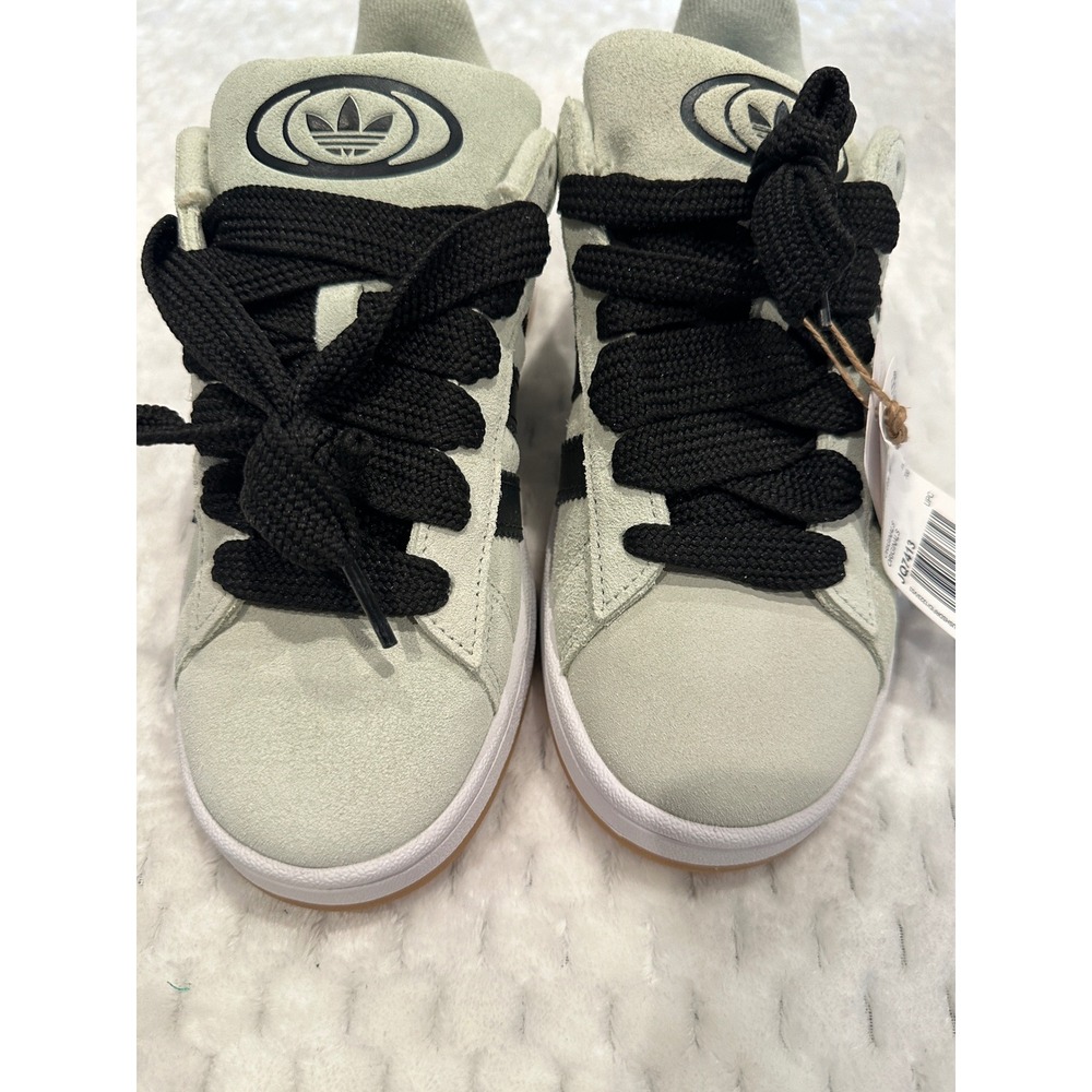 Adidas Campus 00s W Linen Green Black Gum Sole Sneakers JQ7413 Womens Size 7 - Picture 10 of 10